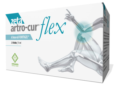 Zeta Artro Cur Flex integratore alimentare per l'apparato muscolo scheletrico 20 stick