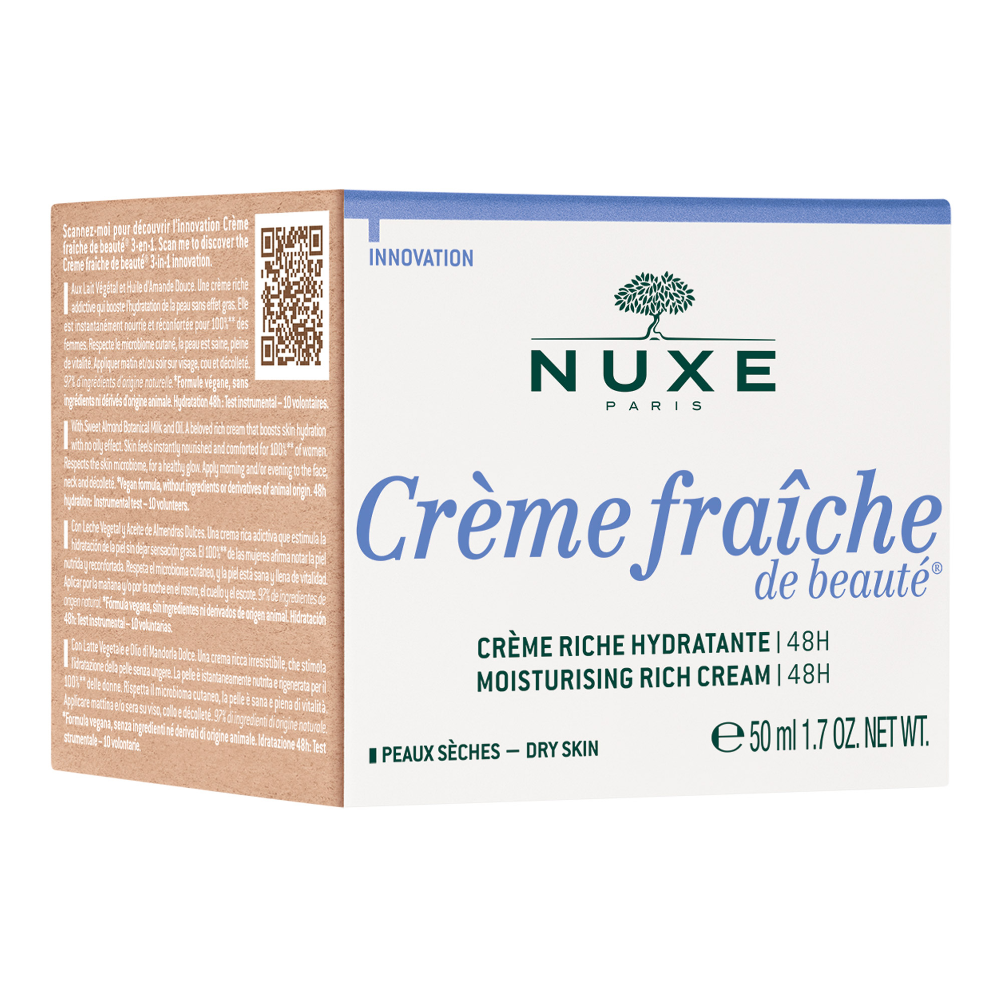 Nuxe - Crème Fraîche De Beautè - Crema Ricca Idratante 48H 50 ml