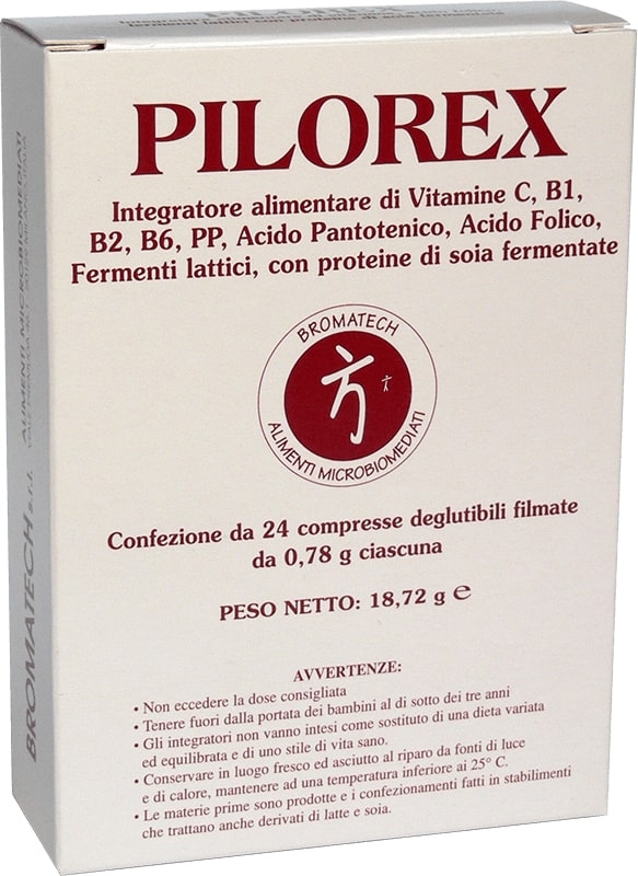 Pilorex - Integratore per il benessere intestinale - 24 Compresse