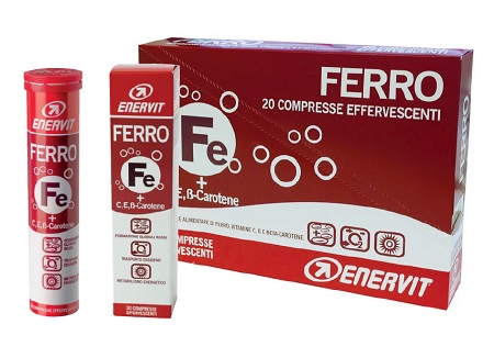 Enervit Ferro Integratore 20 Compresse Effervescenti