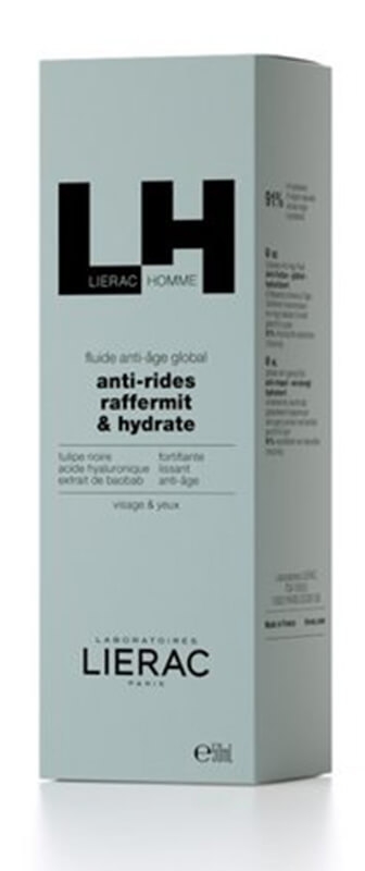 Lierac Homme Fluido viso Uomo contro i segni dell'età 50mL