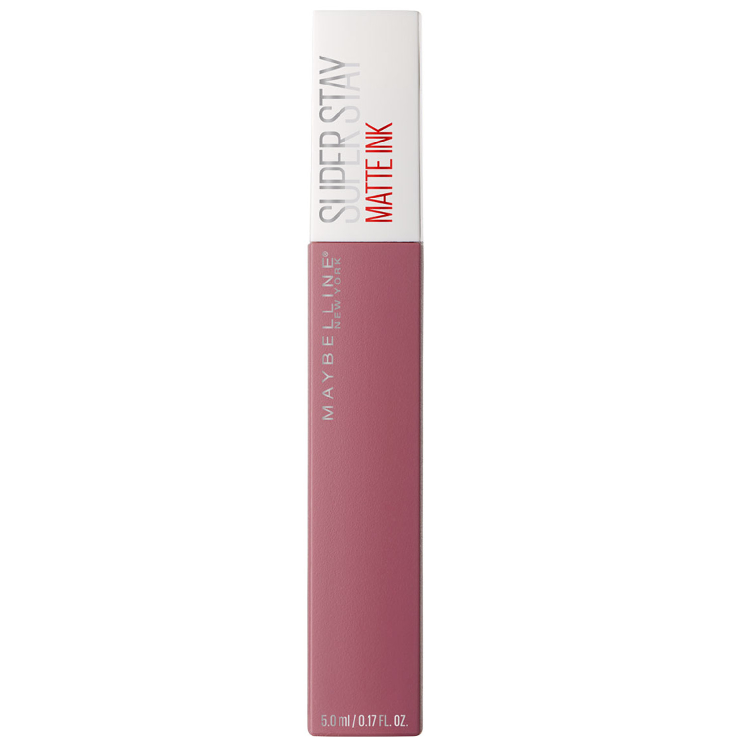 Maybelline New York Tinta Labbra SuperStay Matte Ink, Rossetto Matte Liquido a Lunga Tenuta, Lover (15), 5 ml