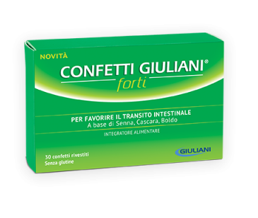 Confetti Giuliani Forti Integratore Per Motilità Intestinale 30 Confetti