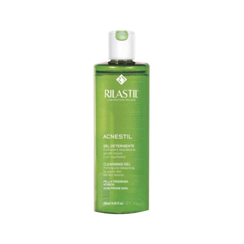 Rilastil Acnestil Gel Detergente Purificante Viso Pelle Impura 250 ml