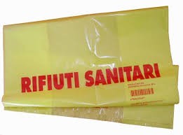 Sacchetto Monouso Raccolta Rifiuti Sanitari 1 Pezzo
