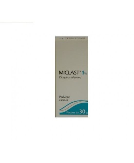 Miclast Polvere Cutanea 1% Ciclopiroxolamina 30g