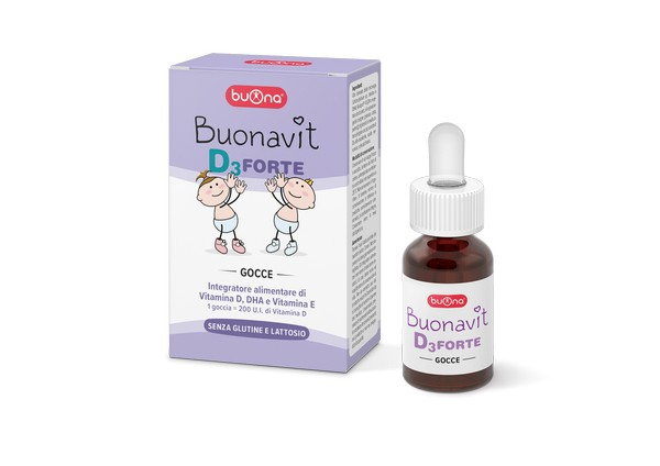 Buonavit D3 Forte Gocce Integratore Vitaminico Bambini 12 mL