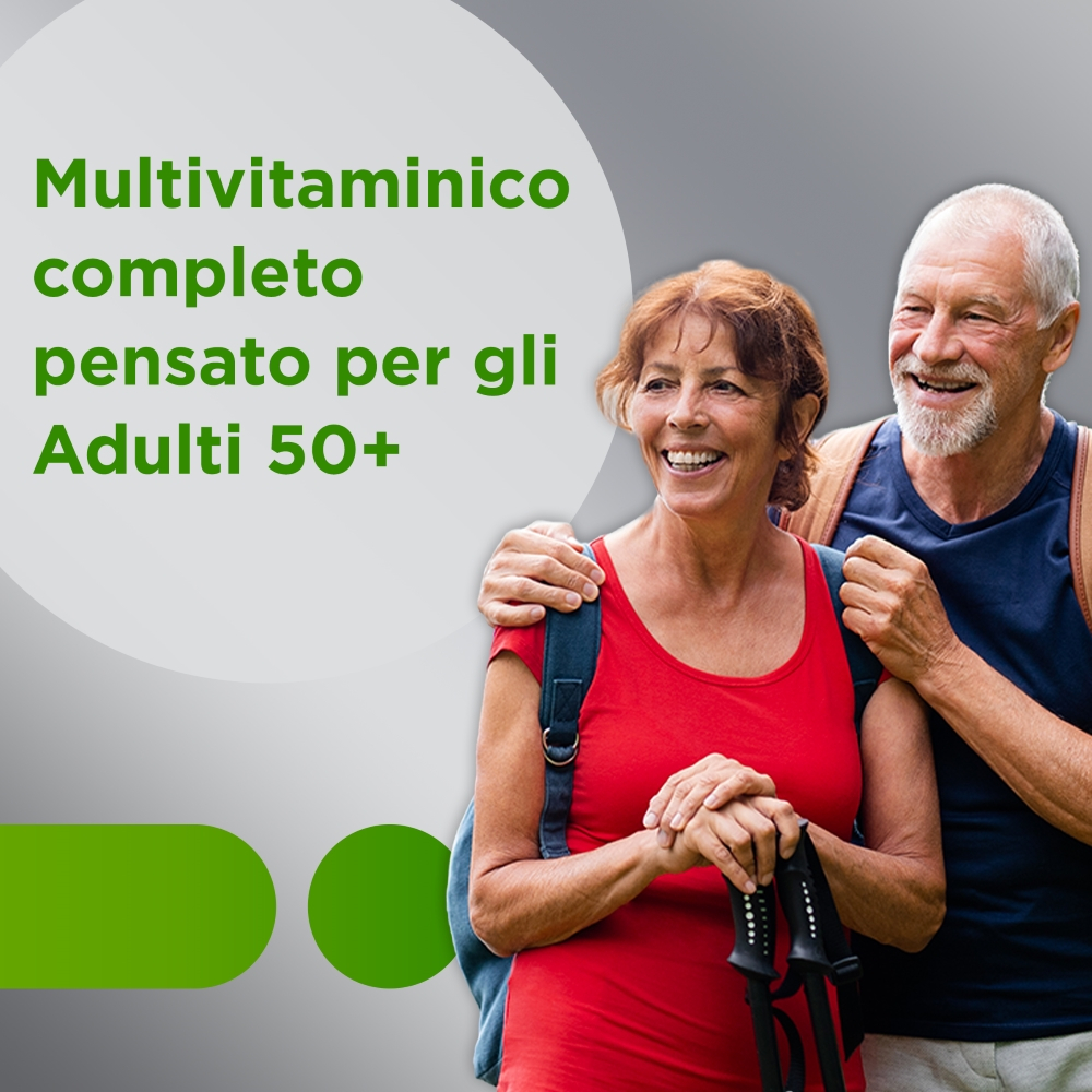 Multicentrum Select 50+ Effervescente Integratore Alimentare Multivitaminico Multiminerale 20 Cpr