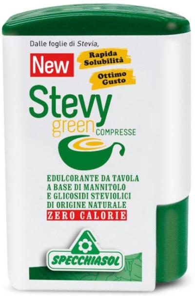 Specchiasol New Stevy Green Edulcorante Dispenser 100 Compresse