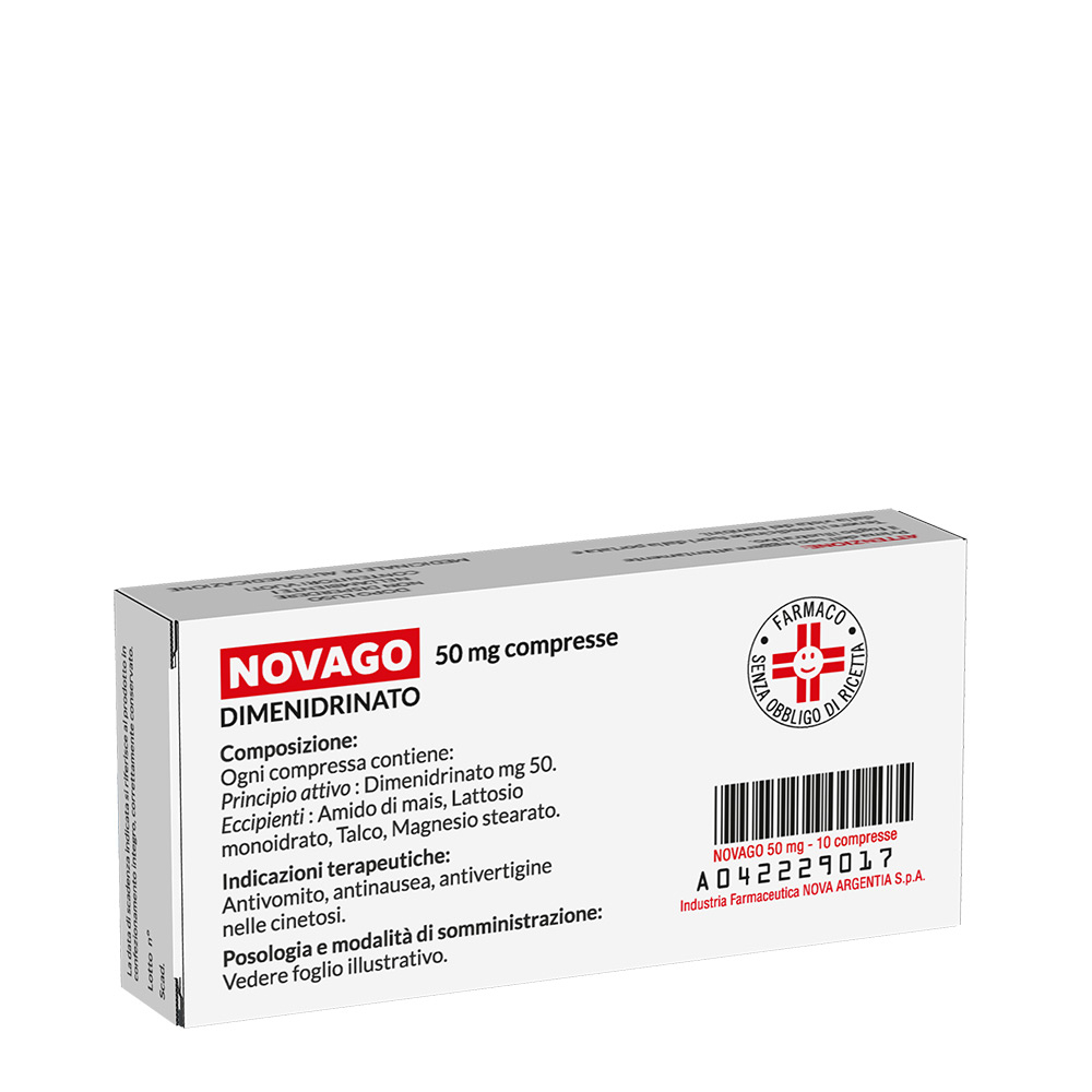 Novago 10 compresse 50 mg