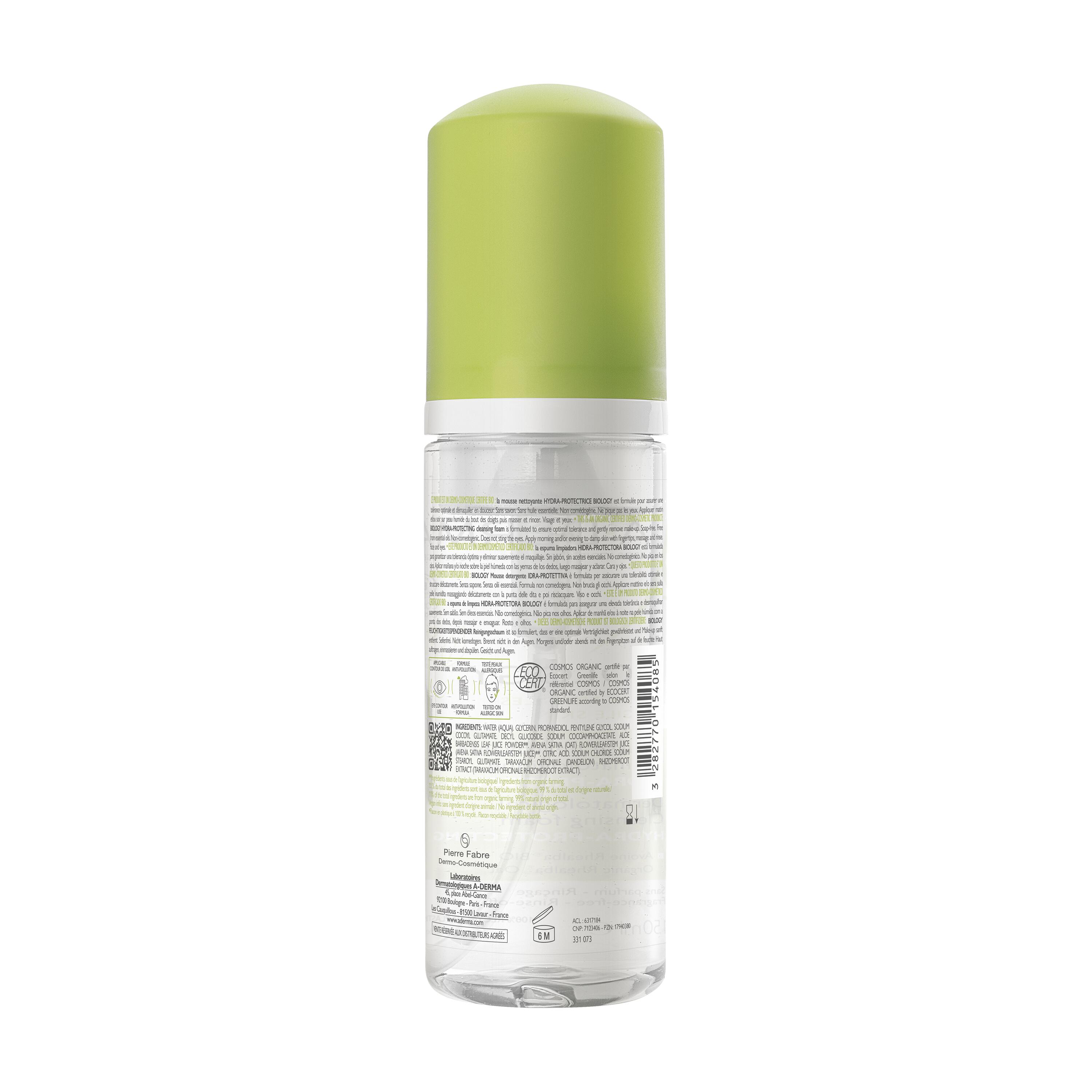 A-Derma - Biology Mousse Detergente Dermatologica Idra-Protettiva 150 ml
