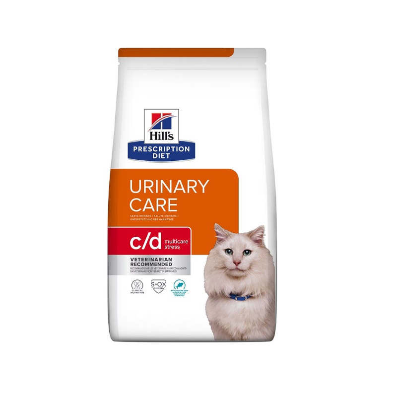 HILL'S GATTO DIET C/D URINARY CARE MULTICARE STRESS PESCE 1,5KG