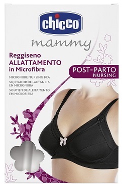 Chicco MD Reggiseno NeroAllattamento MicroFibra Taglia 5C