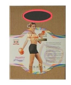 Solidea Panty Silhouette Shorts Pantaloncino Micromassaggiante Anticellulite Colore Nero Taglia 3