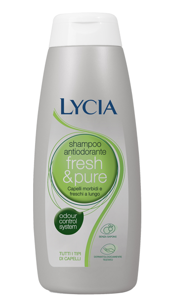 Lycia Shampoo Antiodorante Capelli Morbidi e Freschi 300 ml