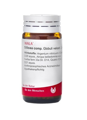 Wala Silicea Compositum Medicinale Omeopatico Gloculi 20 g