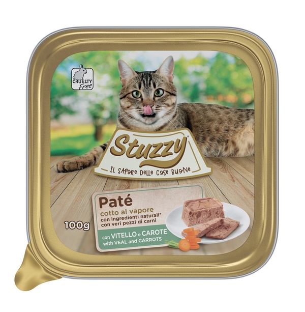 STUZZY CAT PATE' VITELL CA100G