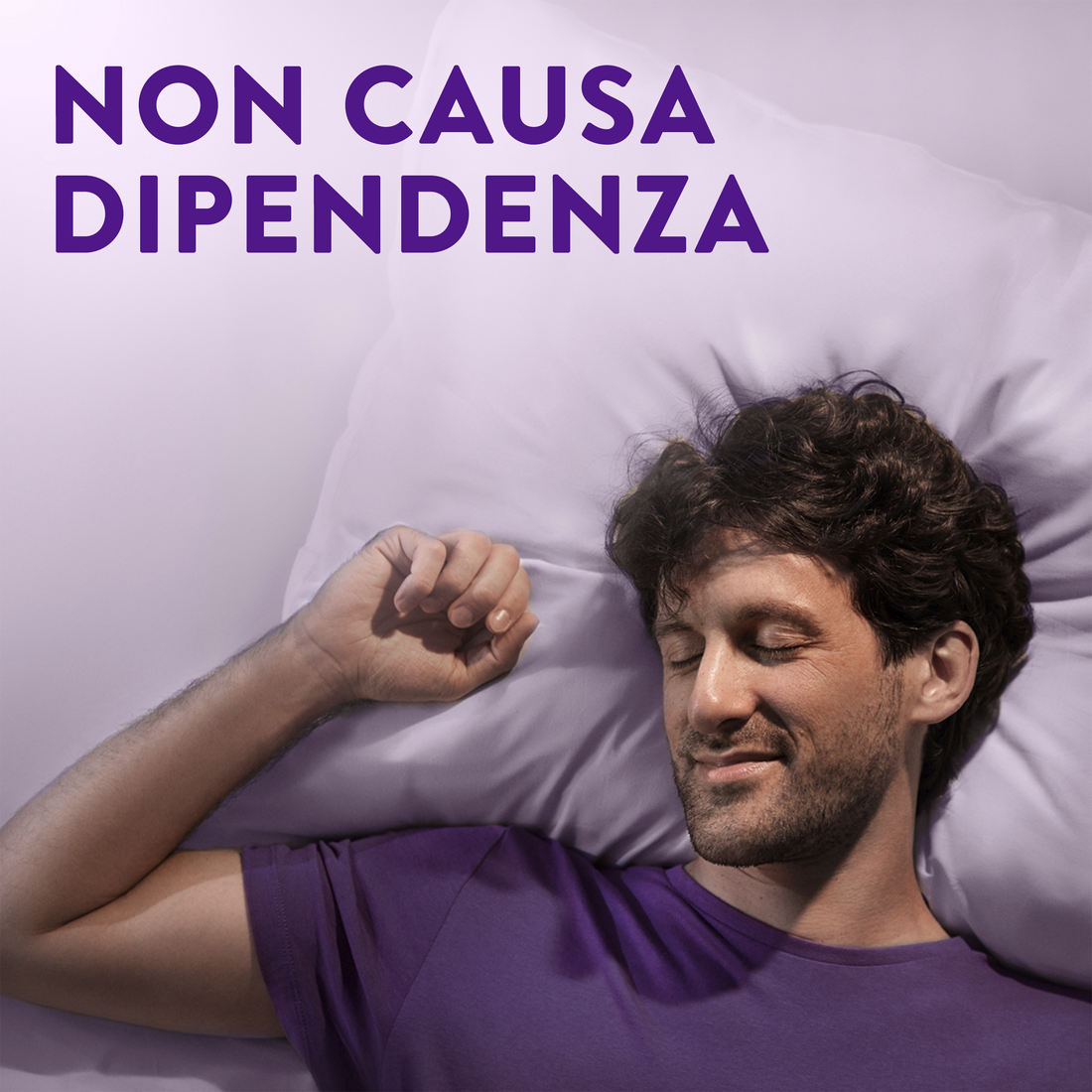 Integratore per il sonno ZzzQuil NATURA gusto MANGO & BANANA: 60 pastiglie gommose a base di melatonina con camomilla, valeriana e lavanda.