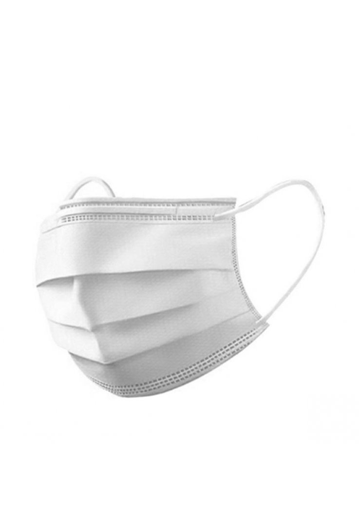 50 MASCHERINE CHIRURGICHE BIANCHE TIPO II MADE in Italy