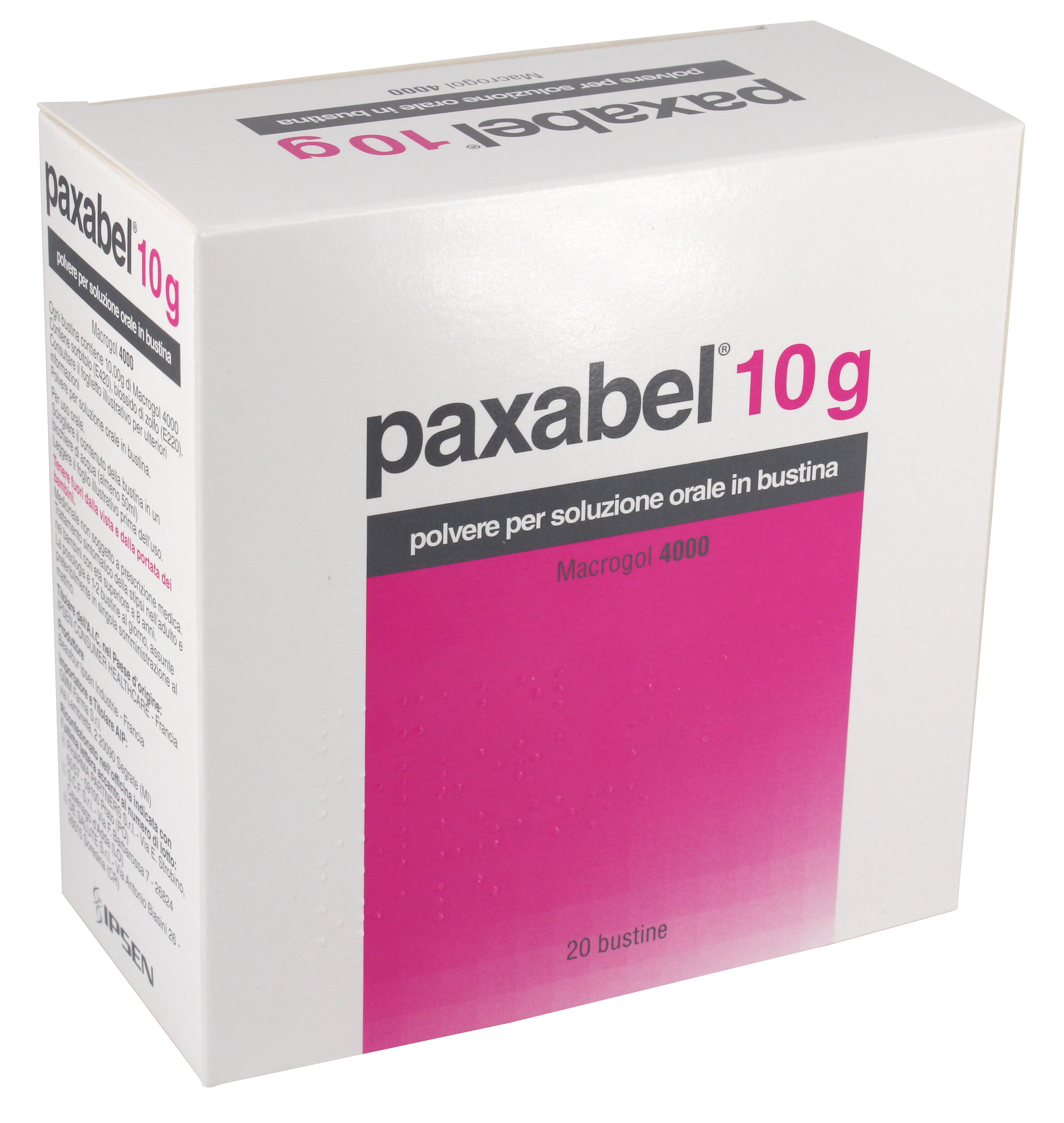 PAXABEL*OS POLV 20BUST 10G