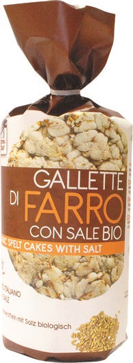 GALLETTE DI FARRO CON SALE BIO 100 G