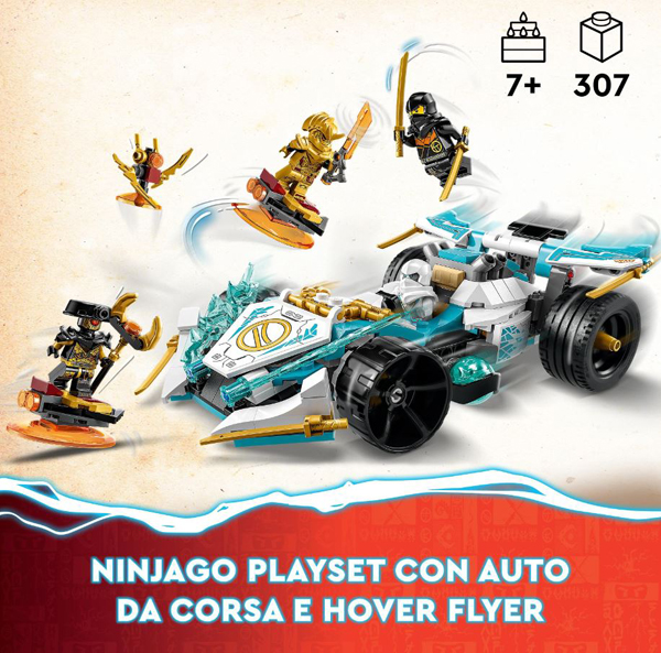 LEGO NINJAGO AUTO CORSA SPINJ