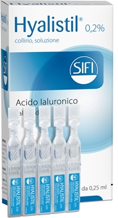 Hyalistil 0,2% Collirio Soluzione Oftalmica 20 Contenitori Monodose da 0,25 ml