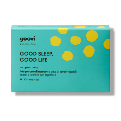 GOOVI GOOD SLEEP GOOD LIFE Integratore 30 cpr