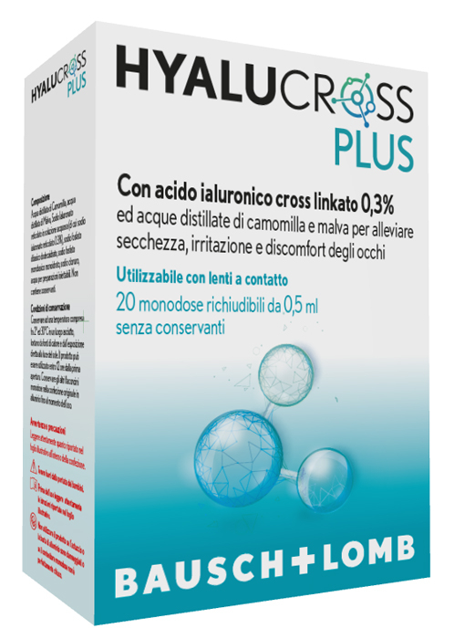 Hyalucross Plus Collirio Monodose 20x0,5mL