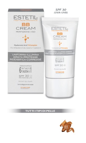Estetil BB Cream Perfezione Viso 03 Tubo 30 ml