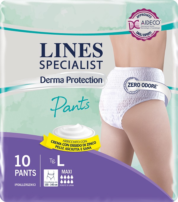 LINES SP DERM Pants Mx L 10pz