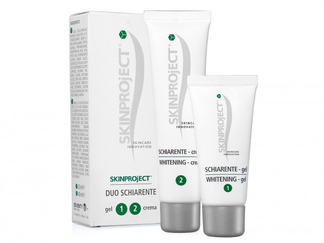 Skinproject Duo Schiarente Gel+Crema Depigmentante 20+40 ml