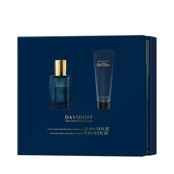 DAVIDOFF KIT C/ELIX.U EDP50+SG75ML