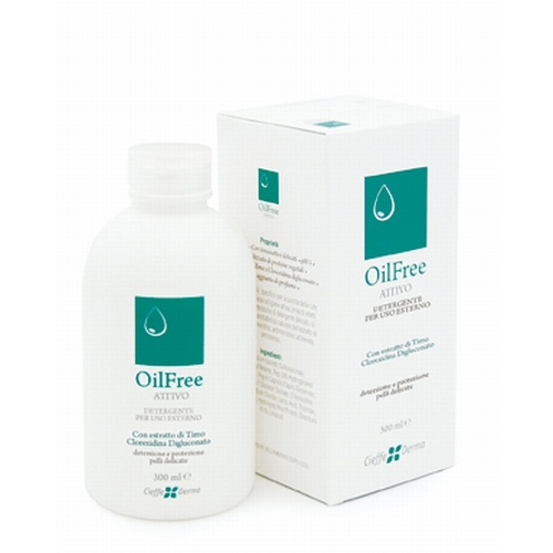 Oilfree Attivo Detergente Viso e Corpo 300 ml