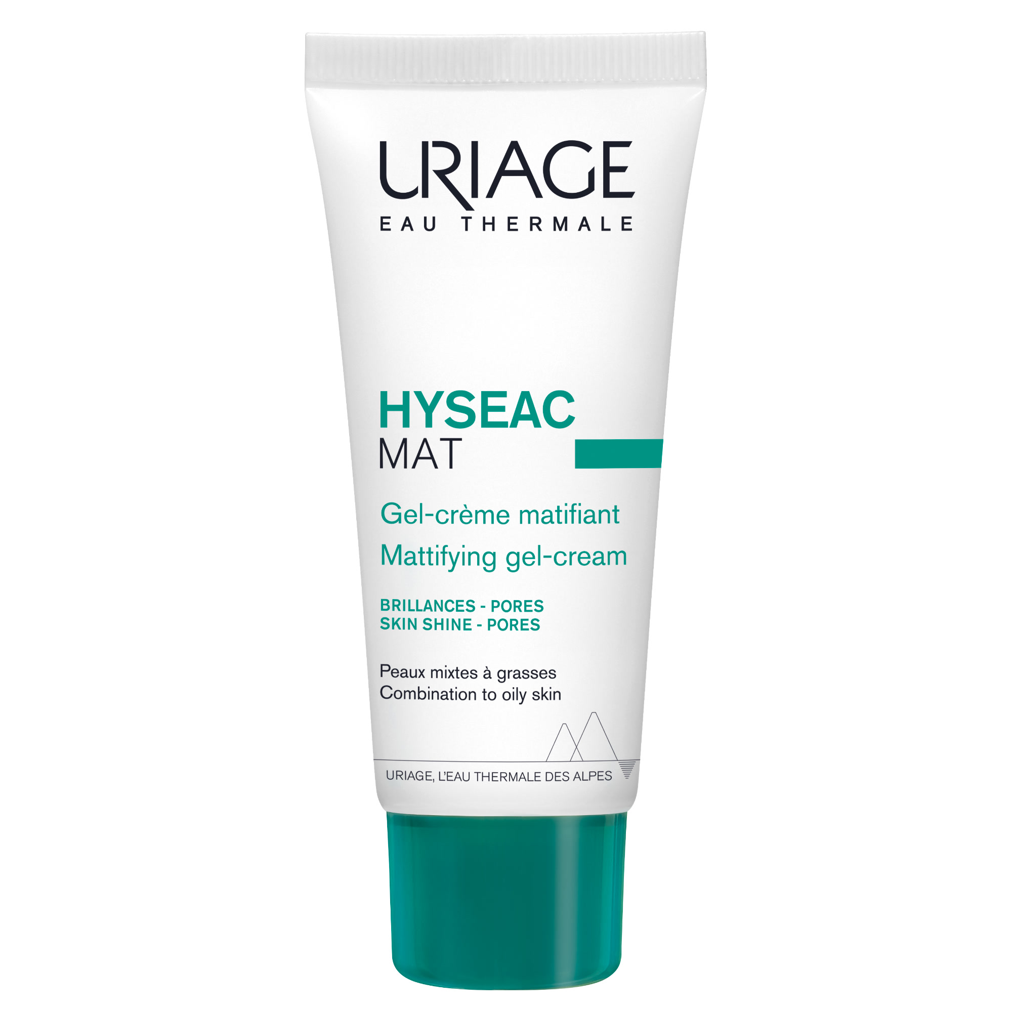 Uriage - Hyséac Mat - Gel-Crema Viso Opacizzante, Idratante E Astringente 40 ml