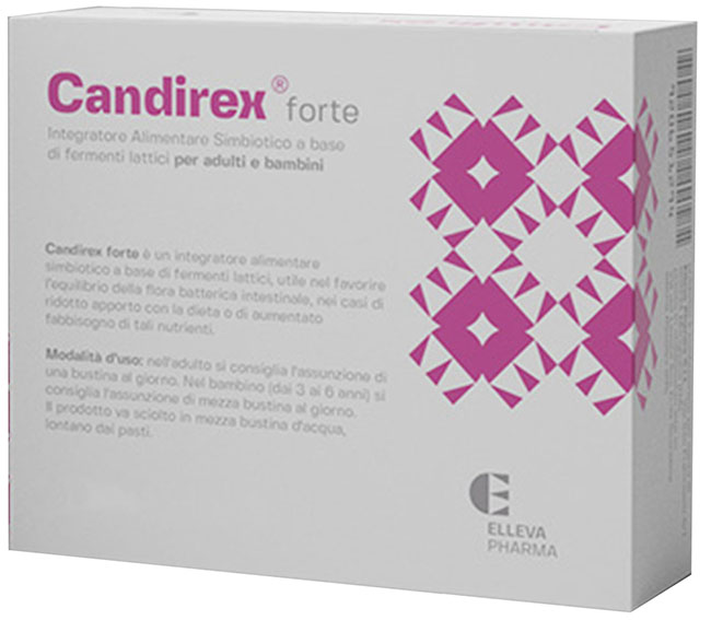Candirex Forte Integratore Flora Batterica 10 Bustine