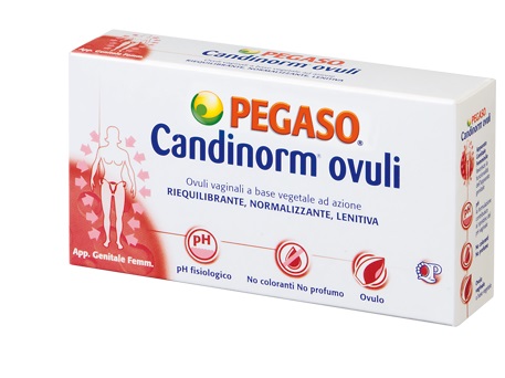 Pegaso Candinorm Ovuli Vaginali Normalizzanti A Base Vegetale 10 Pezzi