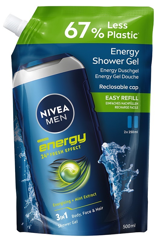 NIVEA MEN ENERGY SHOWER REFILL