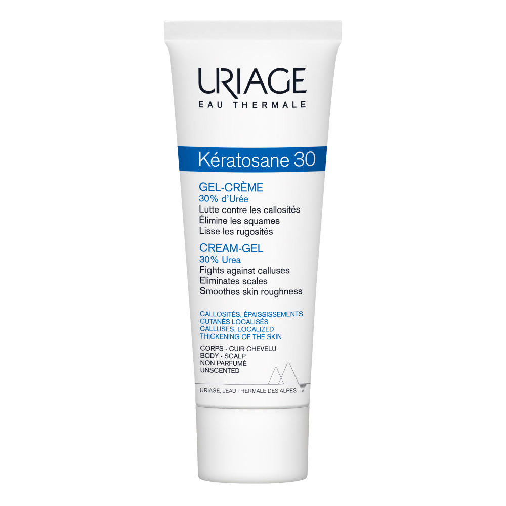 Uriage Kératosane 30 - Crema Gel Per Ispessimenti Cutanei 75 ml