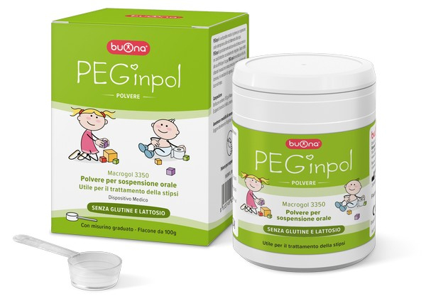 PEGinpol Macrogol Trattamento Stipsi nei Neonati e Bambini 100 g