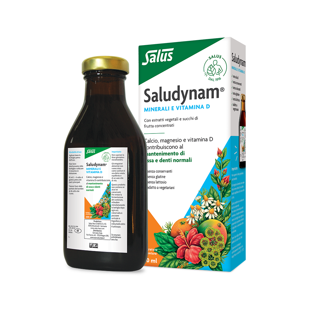 Salus - Saludynam 250 ml - Integratore Per Ossa E Muscoli