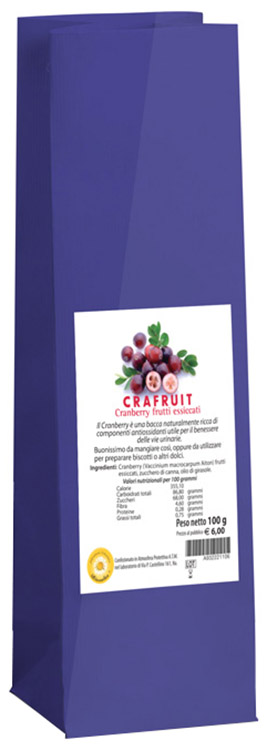 CRAFRUIT CRANBERRY FRUTTI ESSICCATI 100 G