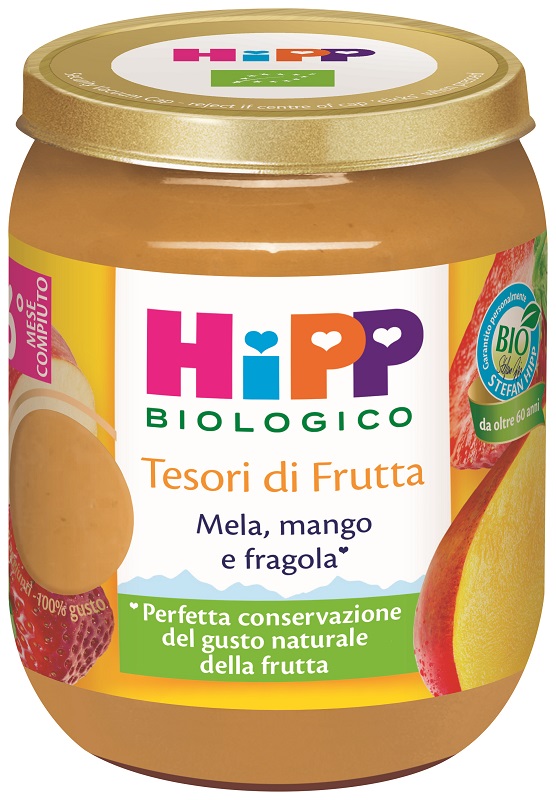 HIPP TESORI FRUTTA MELA/MAN/FR