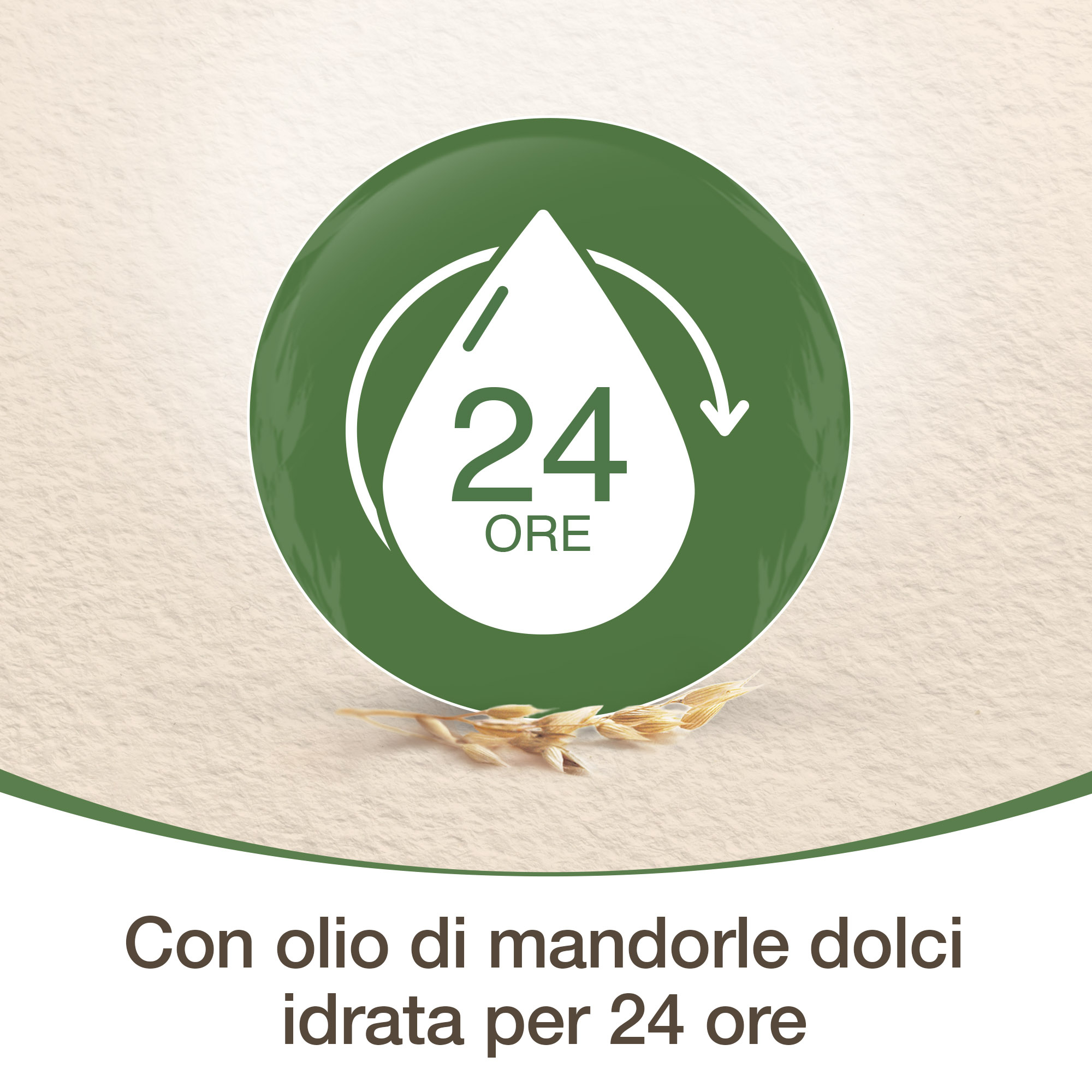 Aveeno Crema Olio Idratante Corpo Daily Moisturising con Olio di Mandorle Dolci, Protegge e Nutre la Pelle Secca, 300 ml, con Pump