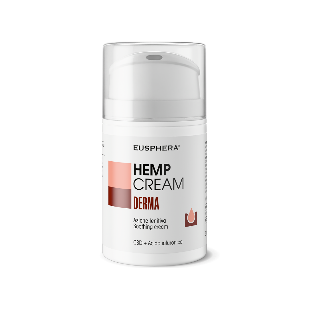 Eusphera Hemp Cream Derma - Crema Naturale Viso E Corpo 50 ml
