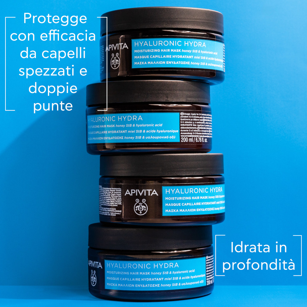 APIVITA - Hyaluronic Hydra Maschera Capelli Idratante 200ml 