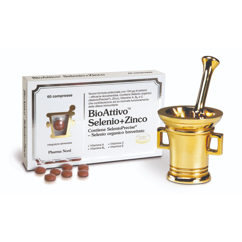 BioAttivo Selenio + Zinco Integratore Alimentare 60 compresse