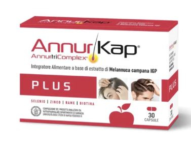 AnnurKap PLUS Integratore Caduta Capelli 30 Capsule