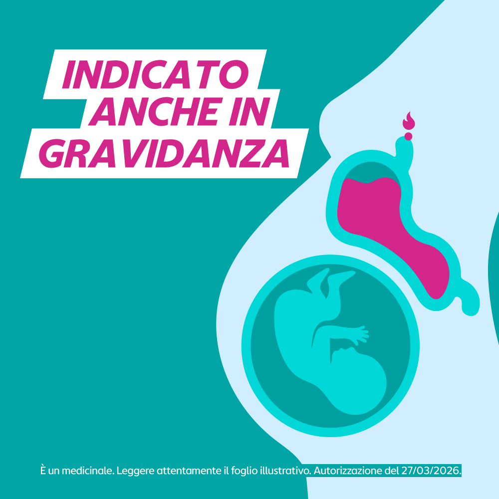 Gaviscon Bruciore E Indigestione - 24 Bustine Contro I Sintomi Del Reflusso Gastroesofageo, Indigestione, Bruciore E Acidità Di Stomaco
