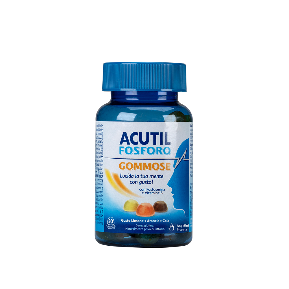 Acutil Fosforo 50 Caramelle Gommose - Integratore Per Memoria E Concentrazione